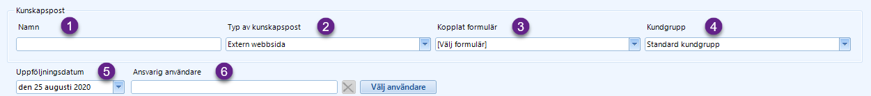 New post settings