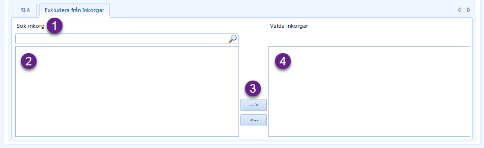 Exkludera från inkorgar