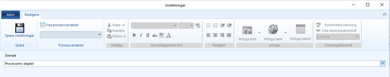 Avsluta ärende