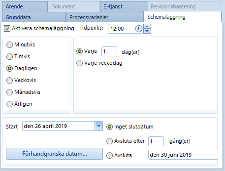 Schemaläggning