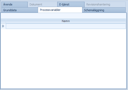 Processvariabler