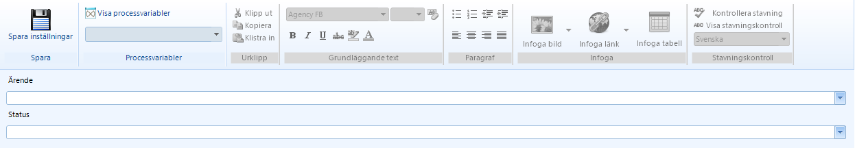 Sätt status