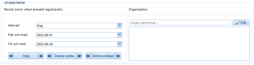 DynamicOrganisationControls