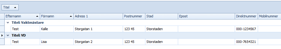 DynamicPhonebookGroupedTable