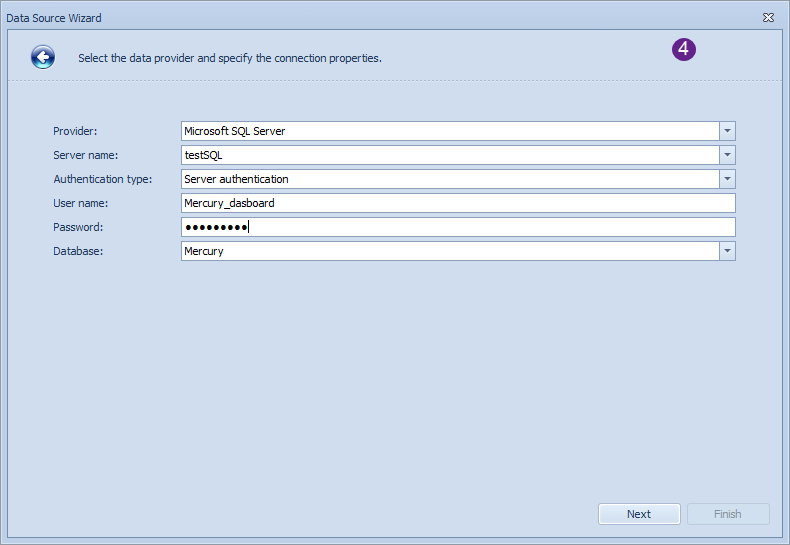 4 DataSourceWizardSQL
