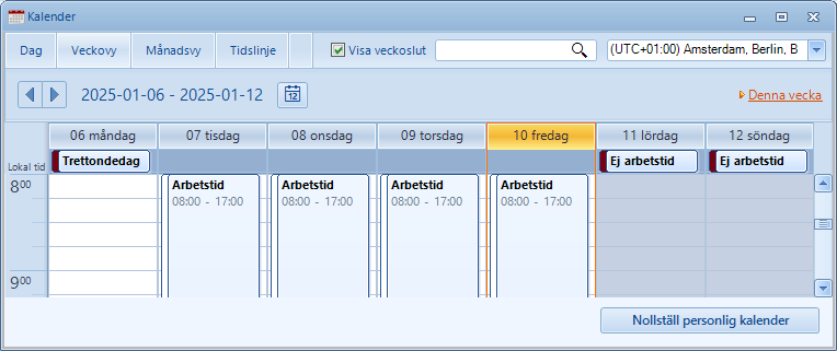 phonebookitem workschedule