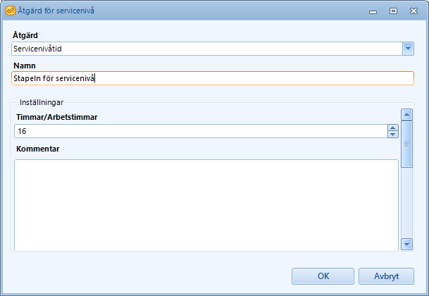 Measure ServiceLevelTime